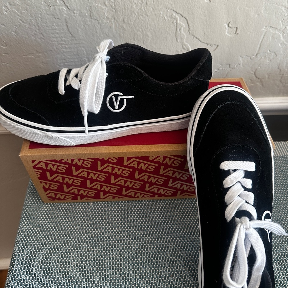 Vans Black and White Women's Sneakers